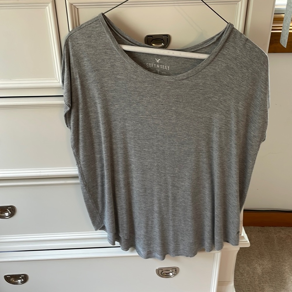 Gray Soft and Sexy Tee